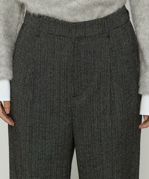COMME CA PLATINUM S-SIZE / コムサ・プラチナ エスサイズ その他パンツ | 〔 Sサイズ 〕 ピンヘッドツイード ワイドパンツ | 詳細7