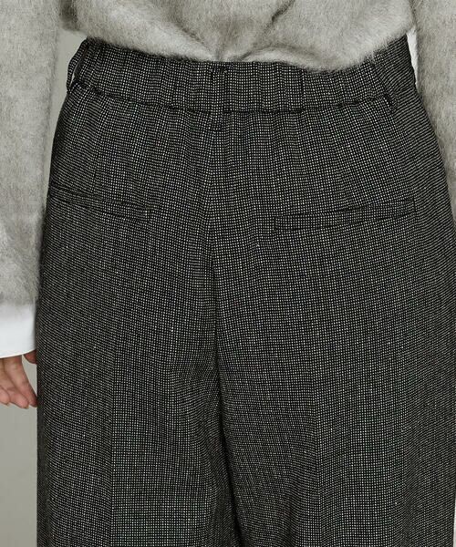 COMME CA PLATINUM S-SIZE / コムサ・プラチナ エスサイズ その他パンツ | 〔 Sサイズ 〕 ピンヘッドツイード ワイドパンツ | 詳細8