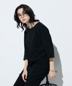 COMME CA PLATINUM S-SIZE / コムサ・プラチナ エスサイズ シャツ・ブラウス | 〔 Sサイズ 〕 トリアセダブルクロス Tブラウス