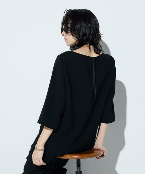 COMME CA PLATINUM S-SIZE / コムサ・プラチナ エスサイズ シャツ・ブラウス | 〔 Sサイズ 〕 トリアセダブルクロス Tブラウス | 詳細4