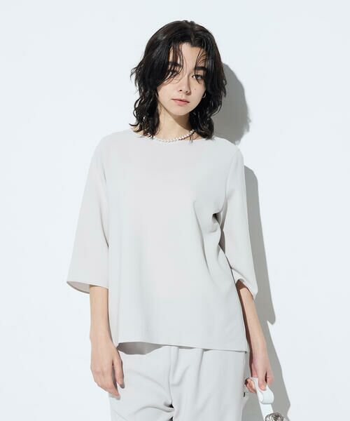 COMME CA PLATINUM S-SIZE / コムサ・プラチナ エスサイズ シャツ・ブラウス | 〔 Sサイズ 〕 トリアセダブルクロス Tブラウス | 詳細19