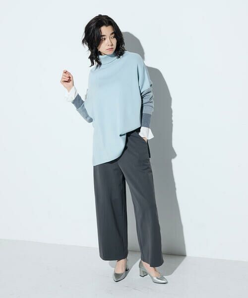 COMME CA PLATINUM S-SIZE / コムサ・プラチナ エスサイズ その他パンツ | 〔 Sサイズ 〕 ハイテンション裏起毛 ワイドパンツ | 詳細2