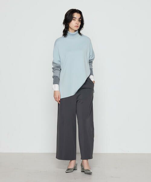 COMME CA PLATINUM S-SIZE / コムサ・プラチナ エスサイズ その他パンツ | 〔 Sサイズ 〕 ハイテンション裏起毛 ワイドパンツ | 詳細7