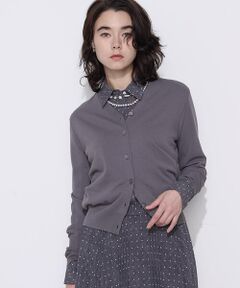 〔 Sサイズ 〕 コットンダルストレッチ Vネックカーディガン