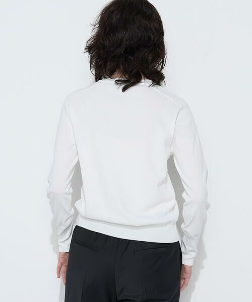 COMME CA PLATINUM S-SIZE / コムサ・プラチナ エスサイズ カーディガン・ボレロ | 〔 Sサイズ 〕 コットンダルストレッチ Vネックカーディガン | 詳細7