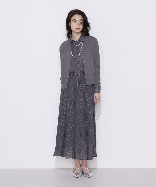 COMME CA PLATINUM S-SIZE / コムサ・プラチナ エスサイズ カーディガン・ボレロ | 〔 Sサイズ 〕 コットンダルストレッチ Vネックカーディガン | 詳細11