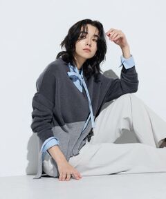 COMME CA PLATINUM S-SIZE / コムサ・プラチナ エスサイズ カーディガン・ボレロ | 〔 Sサイズ 〕 ウール混スムース ジップカーディガン