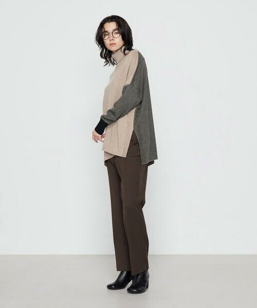 COMME CA PLATINUM S-SIZE / コムサ・プラチナ エスサイズ ニット・セーター | 〔 Sサイズ 〕 ウール混スムース タートルプルオーバー | 詳細20