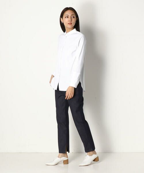 COMME CA PLATINUM S-SIZE / コムサ・プラチナ エスサイズ シャツ・ブラウス | 〔Sサイズ〕ストレッチブロード シャツ | 詳細1