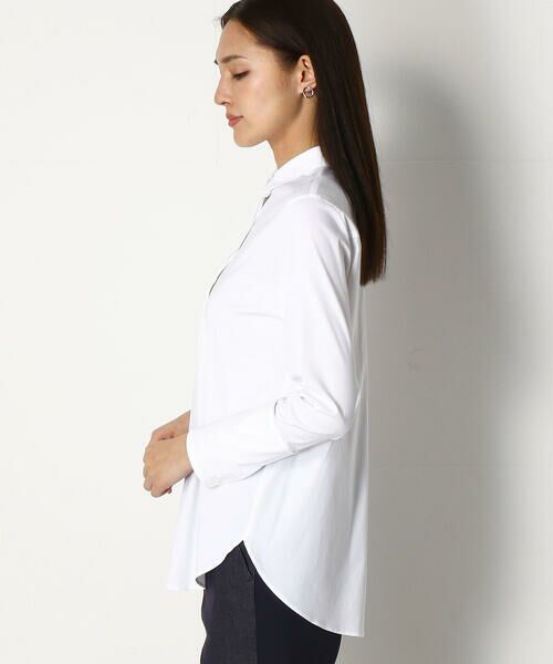 COMME CA PLATINUM S-SIZE / コムサ・プラチナ エスサイズ シャツ・ブラウス | 〔Sサイズ〕ストレッチブロード シャツ | 詳細3