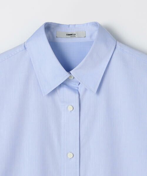 COMME CA PLATINUM S-SIZE / コムサ・プラチナ エスサイズ シャツ・ブラウス | 〔 Sサイズ 〕 コットンブロード／アイランドコットン ベーシックシャツ | 詳細20