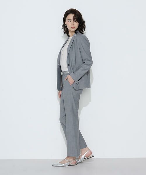 COMME CA PLATINUM S-SIZE / コムサ・プラチナ エスサイズ テーラードジャケット | 〔 Sサイズ 〕【セットアップ対応】 ストレッチトロ シングルジャケット | 詳細2