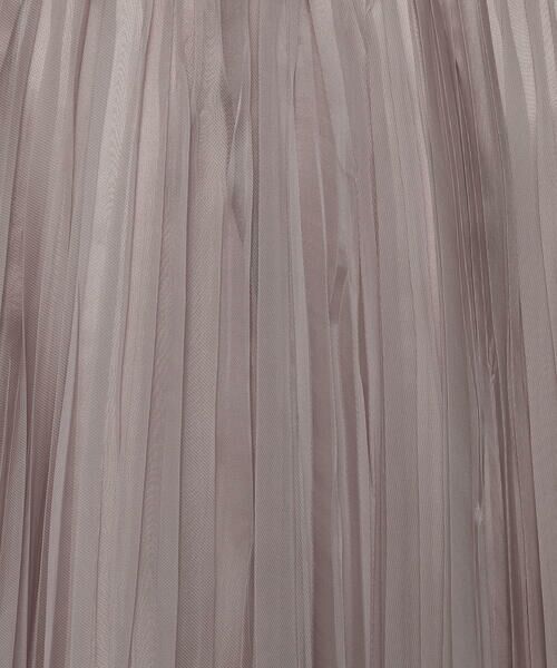 COMME CA PLATINUM S-SIZE / コムサ・プラチナ エスサイズ ロング・マキシ丈スカート | 〔 Sサイズ 〕マットカルゼオーガンジー プリーツスカート | 詳細25