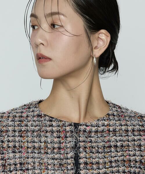 COMME CA PLATINUM S-SIZE / コムサ・プラチナ エスサイズ ノーカラージャケット | 〔 Sサイズ 〕 ファンシーツイード ノーカラージャケット | 詳細17