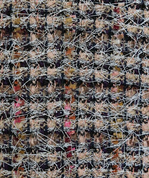 COMME CA PLATINUM S-SIZE / コムサ・プラチナ エスサイズ ノーカラージャケット | 〔 Sサイズ 〕 ファンシーツイード ノーカラージャケット | 詳細24