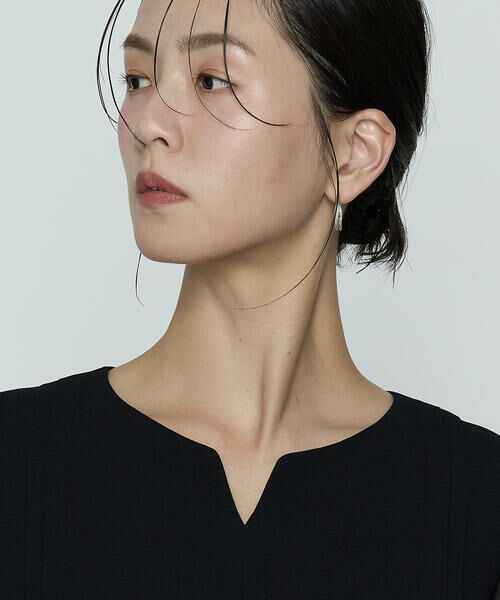 COMME CA PLATINUM S-SIZE / コムサ・プラチナ エスサイズ ロング・マキシ丈ワンピース | 〔 Sサイズ 〕 バックサテンストレッチ ドレス | 詳細7