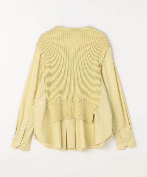 COMME CA PLATINUM S-SIZE / コムサ・プラチナ エスサイズ シャツ・ブラウス | 〔 Sサイズ 〕 ニットドッキング プルオーバーシャツ | 詳細26