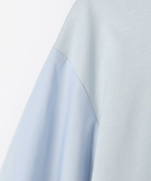 COMME CA PLATINUM S-SIZE / コムサ・プラチナ エスサイズ カットソー | 〔 Sサイズ 〕 TCポンチ 異素材プルオーバー | 詳細30