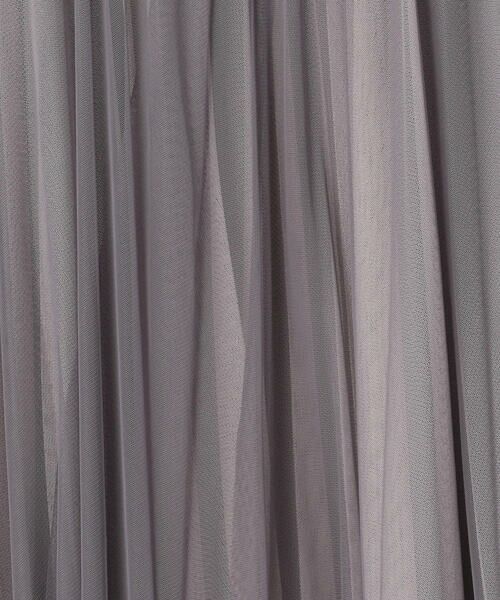 COMME CA PLATINUM S-SIZE / コムサ・プラチナ エスサイズ ロング・マキシ丈スカート | 〔 Sサイズ 〕 ソフトチュール×ウーリー分繊トリコット広巾 スカート | 詳細18