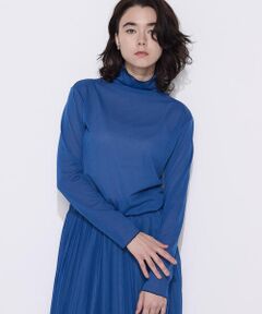 COMME CA PLATINUM S-SIZE / コムサ・プラチナ エスサイズ カットソー | 〔 Sサイズ 〕 ソフトチュール×ウーリー分繊トリコット広巾 プルオーバー