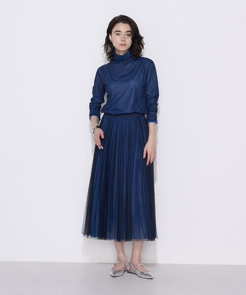 COMME CA PLATINUM S-SIZE / コムサ・プラチナ エスサイズ カットソー | 〔 Sサイズ 〕 ソフトチュール×ウーリー分繊トリコット広巾 プルオーバー | 詳細22