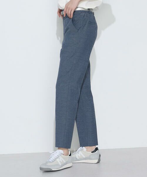 COMME CA PLATINUM S-SIZE / コムサ・プラチナ エスサイズ セットアップ | 〔 Sサイズ 〕 ドライオックス テーパードパンツ（22:ブルー）