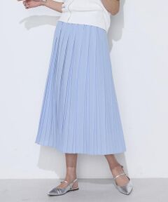 COMME CA PLATINUM S-SIZE / コムサ・プラチナ エスサイズ ロング・マキシ丈スカート | 〔 Sサイズ 〕 フィネスボイル プリーツスカート