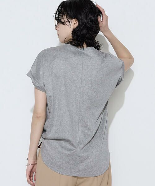 COMME CA PLATINUM S-SIZE / コムサ・プラチナ エスサイズ Tシャツ | 〔 Sサイズ 〕 コットンスムース パールTシャツ | 詳細11