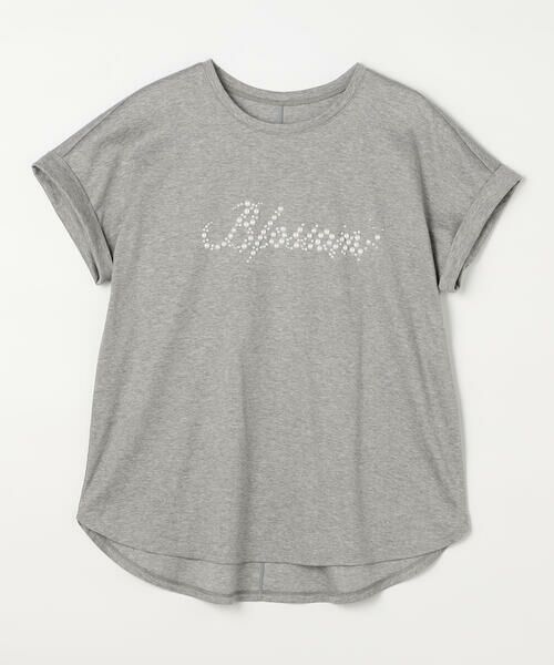 COMME CA PLATINUM S-SIZE / コムサ・プラチナ エスサイズ Tシャツ | 〔 Sサイズ 〕 コットンスムース パールTシャツ | 詳細13