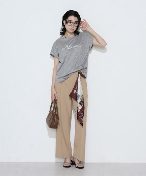 COMME CA PLATINUM S-SIZE / コムサ・プラチナ エスサイズ Tシャツ | 〔 Sサイズ 〕 コットンスムース パールTシャツ | 詳細8