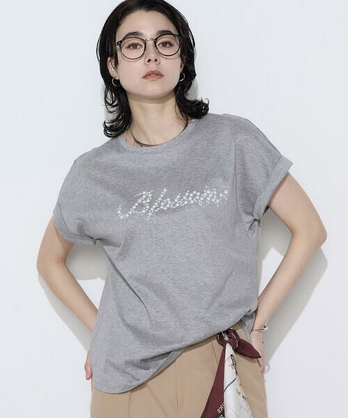 COMME CA PLATINUM S-SIZE / コムサ・プラチナ エスサイズ Tシャツ | 〔 Sサイズ 〕 コットンスムース パールTシャツ | 詳細10