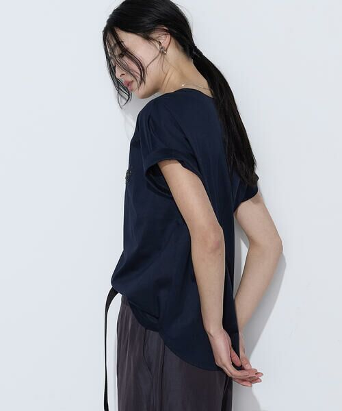 COMME CA PLATINUM S-SIZE / コムサ・プラチナ エスサイズ Tシャツ | 〔 Sサイズ 〕 コットンスムース パールTシャツ | 詳細18