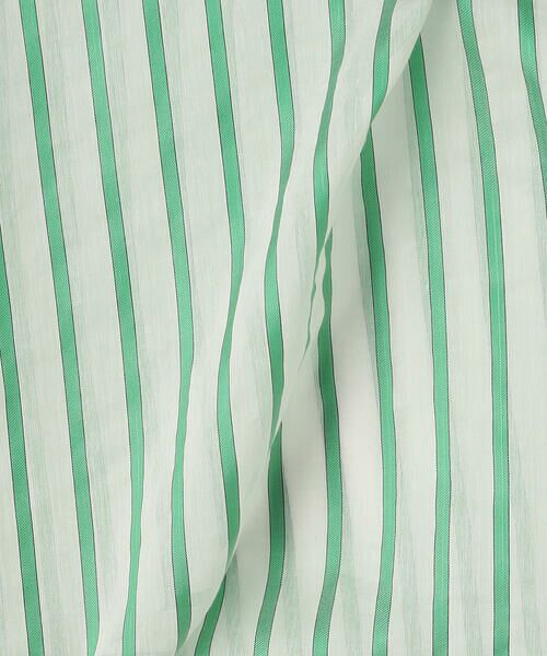 COMME CA PLATINUM S-SIZE / コムサ・プラチナ エスサイズ シャツ・ブラウス | 〔 Sサイズ 〕 キュプラリネン コットンシルクストライププルオーバー | 詳細14