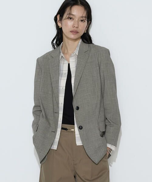 COMME CA PLATINUM S-SIZE / コムサ・プラチナ エスサイズ テーラードジャケット | 〔 Sサイズ 〕 ストレッチミニ千鳥 ジャケット | 詳細20