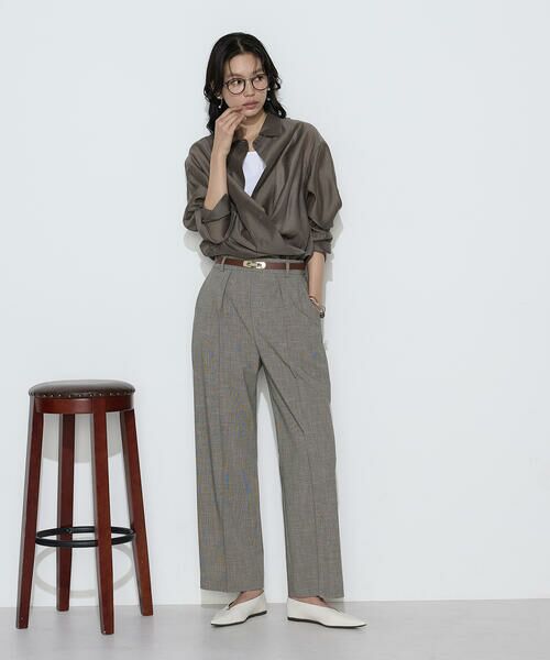 COMME CA PLATINUM S-SIZE / コムサ・プラチナ エスサイズ その他パンツ | 〔 Sサイズ 〕 ストレッチミニ千鳥 パンツ | 詳細8