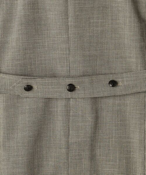 COMME CA PLATINUM S-SIZE / コムサ・プラチナ エスサイズ ベスト | 〔 Sサイズ 〕 ストレッチミニ千鳥 ジレ | 詳細25