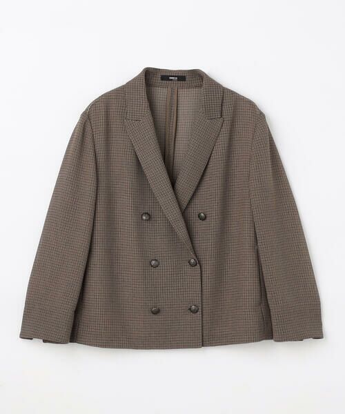 COMME CA PLATINUM S-SIZE / コムサ・プラチナ エスサイズ テーラードジャケット | 〔 Sサイズ 〕 【セットアップ対応】シアーチェックジャケット | 詳細24