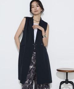 COMME CA PLATINUM S-SIZE / コムサ・プラチナ エスサイズ ベスト | 〔 Sサイズ 〕 TCポンチ ジレ