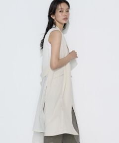 COMME CA PLATINUM S-SIZE / コムサ・プラチナ エスサイズ ベスト | 〔 Sサイズ 〕 TCポンチ ジレ