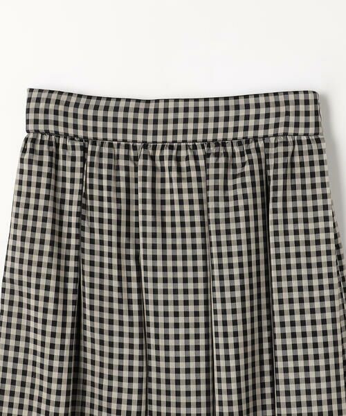 COMME CA PLATINUM S-SIZE / コムサ・プラチナ エスサイズ ロング・マキシ丈スカート | 〔 Sサイズ 〕 先染めシアーチェック タックスカート | 詳細14