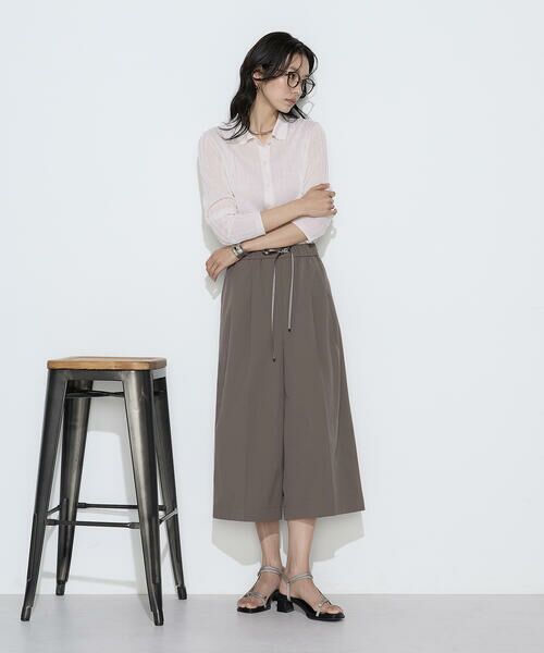 COMME CA PLATINUM S-SIZE / コムサ・プラチナ エスサイズ カーディガン・ボレロ | 〔 Sサイズ 〕 レーヨンイタリア糸 ワイドリブポロカーディガン | 詳細2