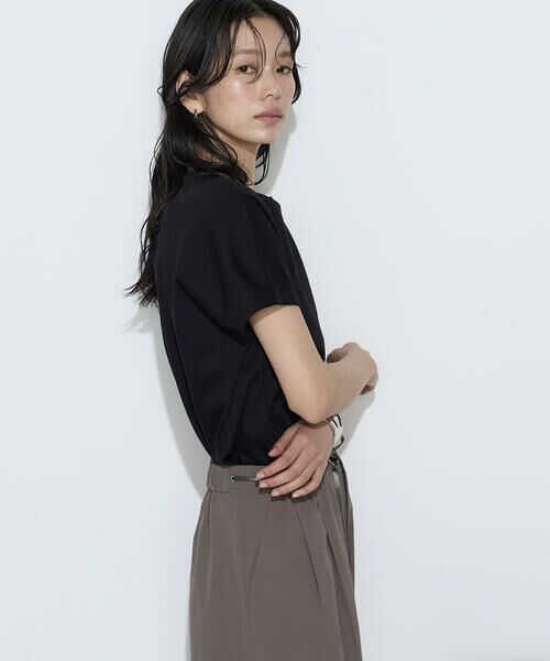 COMME CA PLATINUM S-SIZE / コムサ・プラチナ エスサイズ Tシャツ | 〔 Sサイズ 〕 ダブルフェイス ニット付きTシャツ | 詳細11