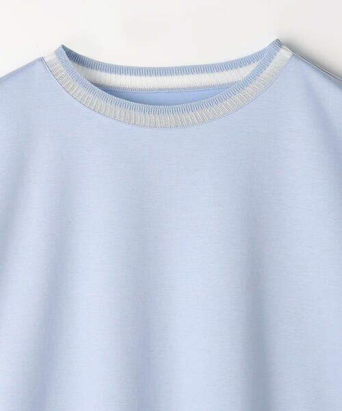 COMME CA PLATINUM S-SIZE / コムサ・プラチナ エスサイズ Tシャツ | 〔 Sサイズ 〕 ダブルフェイス ニット付きTシャツ | 詳細29