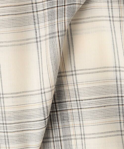 COMME CA PLATINUM S-SIZE / コムサ・プラチナ エスサイズ シャツ・ブラウス | 〔 Sサイズ 〕 モノトーンシアーチェック ブラウス | 詳細15