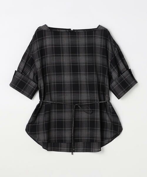 COMME CA PLATINUM S-SIZE / コムサ・プラチナ エスサイズ シャツ・ブラウス | 〔 Sサイズ 〕 モノトーンシアーチェック ブラウス | 詳細22