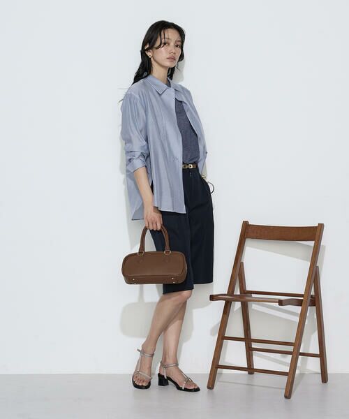 COMME CA PLATINUM S-SIZE / コムサ・プラチナ エスサイズ シャツ・ブラウス | 〔 Sサイズ 〕 シアーキュプラシルク シャツ | 詳細17