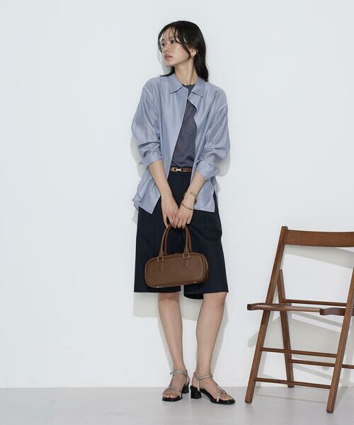 COMME CA PLATINUM S-SIZE / コムサ・プラチナ エスサイズ シャツ・ブラウス | 〔 Sサイズ 〕 シアーキュプラシルク シャツ | 詳細18