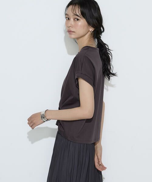 COMME CA PLATINUM S-SIZE / コムサ・プラチナ エスサイズ カットソー | 〔 Sサイズ 〕 コットン強撚ポンチ デザインタックシャツ | 詳細13