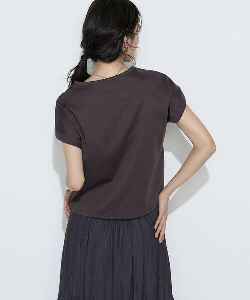 COMME CA PLATINUM S-SIZE / コムサ・プラチナ エスサイズ カットソー | 〔 Sサイズ 〕 コットン強撚ポンチ デザインタックシャツ | 詳細14