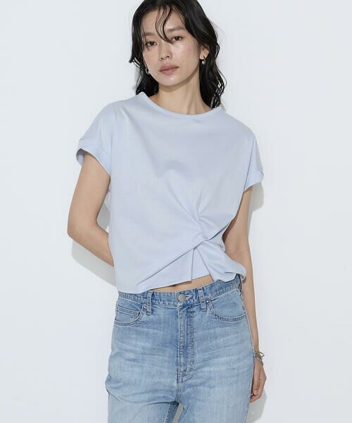 COMME CA PLATINUM S-SIZE / コムサ・プラチナ エスサイズ カットソー | 〔 Sサイズ 〕 コットン強撚ポンチ デザインタックシャツ | 詳細23